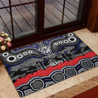 ANZAC Day Canterbury Bankstown Bulldogs Rubber Doormat Military Memorial Aboriginal Indigenous Art