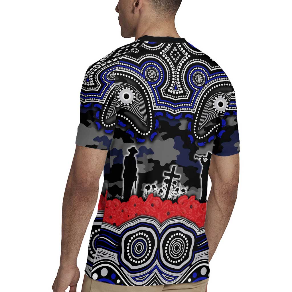 ANZAC Day Canterbury Bankstown Bulldogs Rugby Jersey Military Memorial Aboriginal Indigenous Art