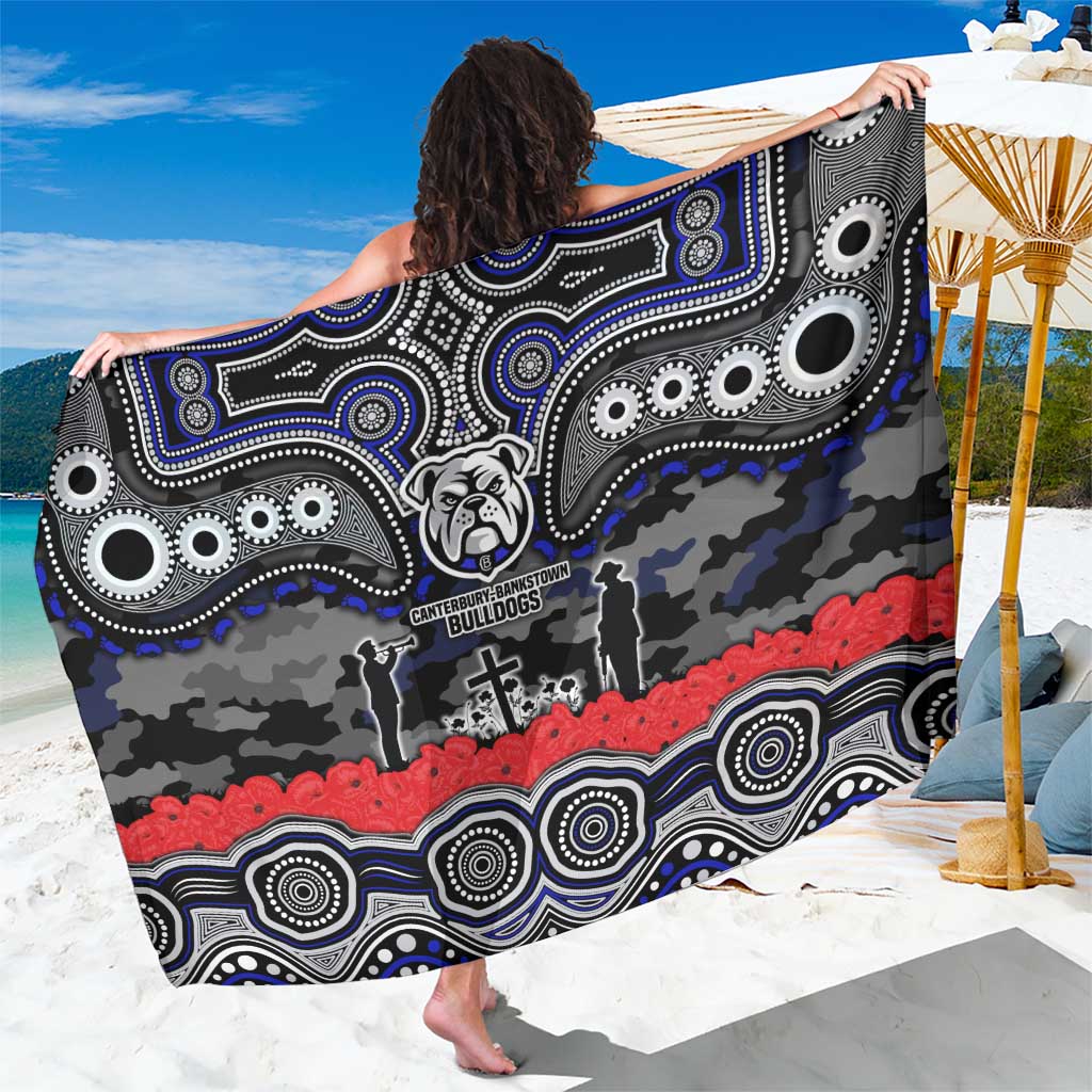 ANZAC Day Canterbury Bankstown Bulldogs Sarong Military Memorial Aboriginal Indigenous Art
