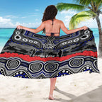 ANZAC Day Canterbury Bankstown Bulldogs Sarong Military Memorial Aboriginal Indigenous Art