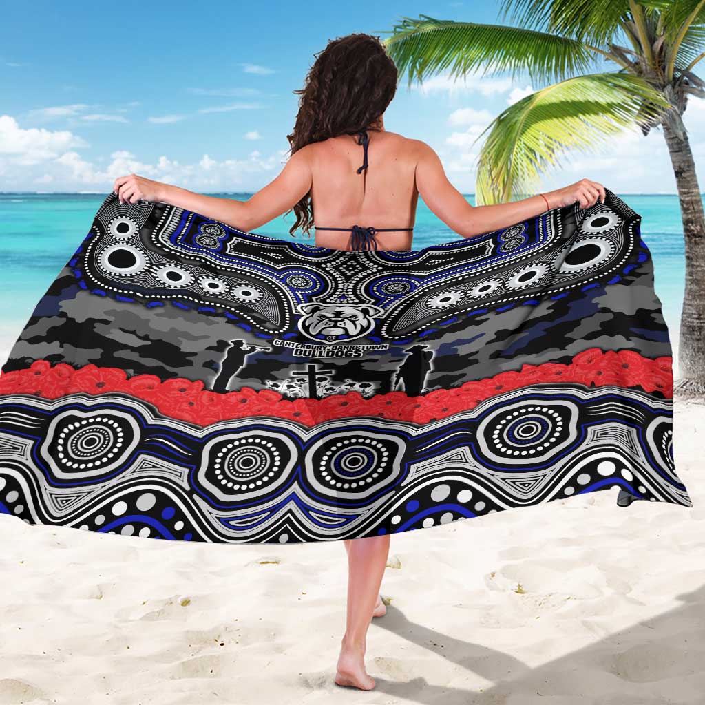 ANZAC Day Canterbury Bankstown Bulldogs Sarong Military Memorial Aboriginal Indigenous Art