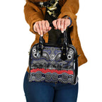 ANZAC Day Canterbury Bankstown Bulldogs Shoulder Handbag Military Memorial Aboriginal Indigenous Art