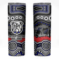 ANZAC Day Canterbury Bankstown Bulldogs Skinny Tumbler Military Memorial Aboriginal Indigenous Art
