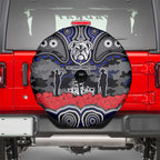 ANZAC Day Canterbury Bankstown Bulldogs Spare Tire Cover Military Memorial Aboriginal Indigenous Art