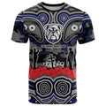 ANZAC Day Canterbury Bankstown Bulldogs T Shirt Military Memorial Aboriginal Indigenous Art