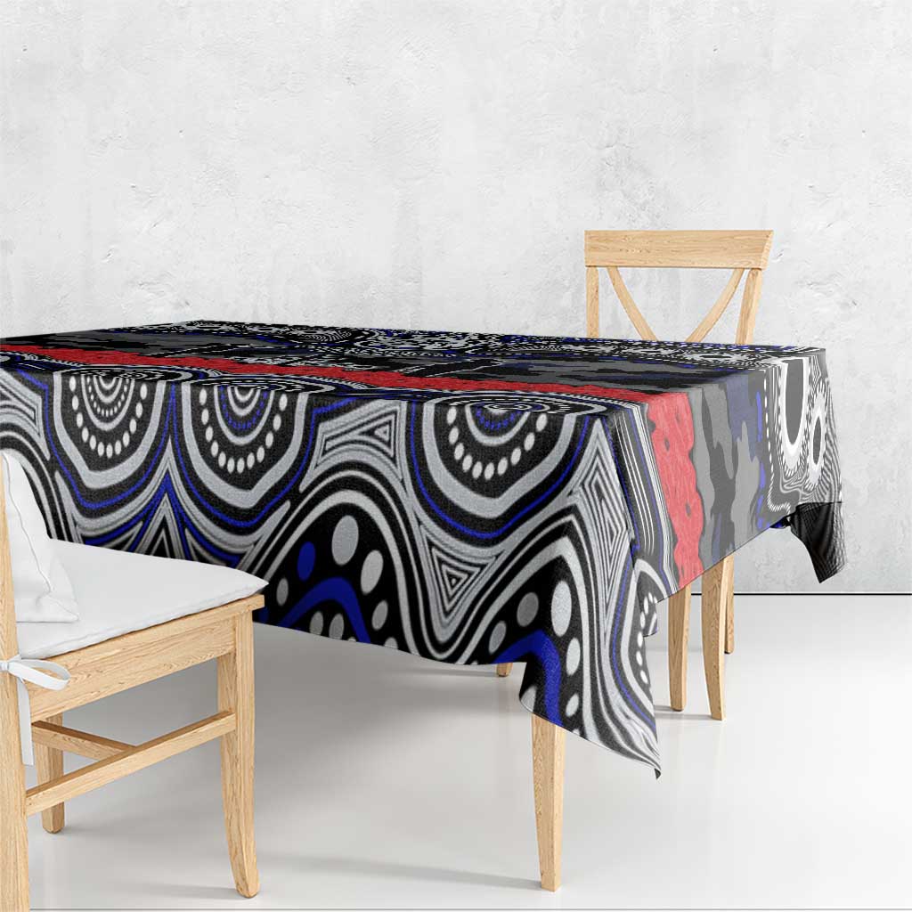 ANZAC Day Canterbury Bankstown Bulldogs Tablecloth Military Memorial Aboriginal Indigenous Art