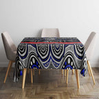 ANZAC Day Canterbury Bankstown Bulldogs Tablecloth Military Memorial Aboriginal Indigenous Art