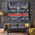 ANZAC Day Canterbury Bankstown Bulldogs Tapestry Military Memorial Aboriginal Indigenous Art