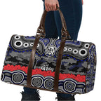 ANZAC Day Canterbury Bankstown Bulldogs Travel Bag Military Memorial Aboriginal Indigenous Art