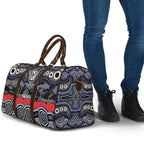 ANZAC Day Canterbury Bankstown Bulldogs Travel Bag Military Memorial Aboriginal Indigenous Art