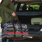 ANZAC Day Canterbury Bankstown Bulldogs Travel Bag Military Memorial Aboriginal Indigenous Art