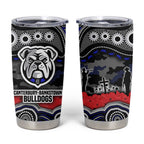 ANZAC Day Canterbury Bankstown Bulldogs Tumbler Cup Military Memorial Aboriginal Indigenous Art