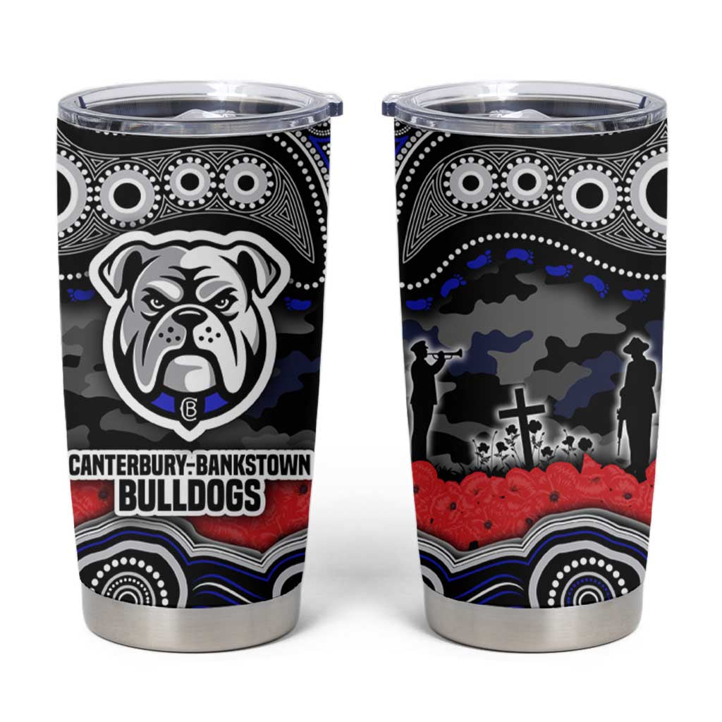 ANZAC Day Canterbury Bankstown Bulldogs Tumbler Cup Military Memorial Aboriginal Indigenous Art
