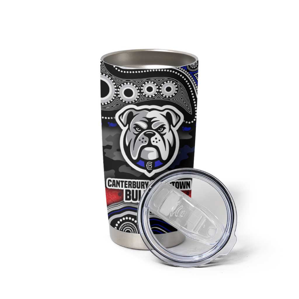 ANZAC Day Canterbury Bankstown Bulldogs Tumbler Cup Military Memorial Aboriginal Indigenous Art