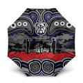 ANZAC Day Canterbury Bankstown Bulldogs Umbrella Military Memorial Aboriginal Indigenous Art