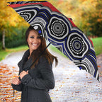 ANZAC Day Canterbury Bankstown Bulldogs Umbrella Military Memorial Aboriginal Indigenous Art
