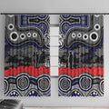 ANZAC Day Canterbury Bankstown Bulldogs Window Curtain Military Memorial Aboriginal Indigenous Art