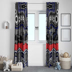 ANZAC Day Canterbury Bankstown Bulldogs Window Curtain Military Memorial Aboriginal Indigenous Art