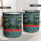 ANZAC Day Canberra Raiders Laundry Basket Military Memorial Aboriginal Indigenous Art