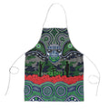 ANZAC Day Canberra Raiders Apron Military Memorial Aboriginal Indigenous Art