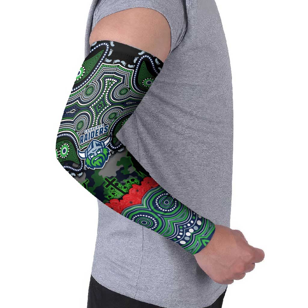 ANZAC Day Canberra Raiders Arm Sleeves Military Memorial Aboriginal Indigenous Art