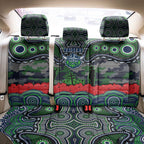 ANZAC Day Canberra Raiders Back Car Seat Cover Military Memorial Aboriginal Indigenous Art
