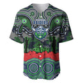 ANZAC Day Canberra Raiders Baseball Jersey Military Memorial Aboriginal Indigenous Art