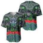 ANZAC Day Canberra Raiders Baseball Jersey Military Memorial Aboriginal Indigenous Art