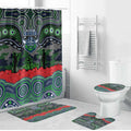 ANZAC Day Canberra Raiders Bathroom Set Military Memorial Aboriginal Indigenous Art