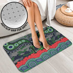 ANZAC Day Canberra Raiders Bathroom Set Military Memorial Aboriginal Indigenous Art