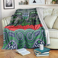 ANZAC Day Canberra Raiders Blanket Military Memorial Aboriginal Indigenous Art