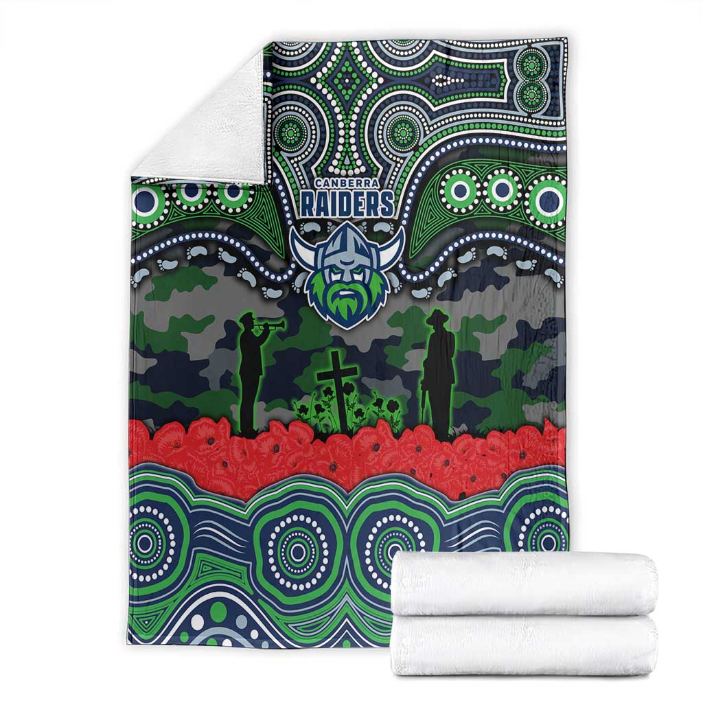 ANZAC Day Canberra Raiders Blanket Military Memorial Aboriginal Indigenous Art