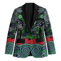 ANZAC Day Canberra Raiders Blazer Military Memorial Aboriginal Indigenous Art
