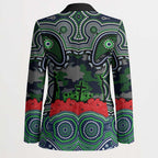 ANZAC Day Canberra Raiders Blazer Military Memorial Aboriginal Indigenous Art