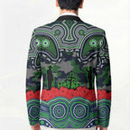 ANZAC Day Canberra Raiders Blazer Military Memorial Aboriginal Indigenous Art
