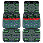 ANZAC Day Canberra Raiders Car Mats Military Memorial Aboriginal Indigenous Art