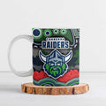 ANZAC Day Canberra Raiders Ceramic Mug Military Memorial Aboriginal Indigenous Art