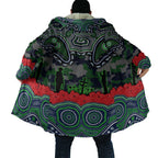 ANZAC Day Canberra Raiders Cloak Military Memorial Aboriginal Indigenous Art