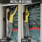 ANZAC Day Canberra Raiders Door Cover Military Memorial Aboriginal Indigenous Art