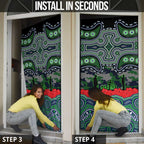 ANZAC Day Canberra Raiders Door Cover Military Memorial Aboriginal Indigenous Art