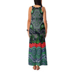 ANZAC Day Canberra Raiders Family Matching Tank Maxi Dress and Hawaiian Shirt Military Memorial Aboriginal Indigenous Art