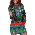 ANZAC Day Canberra Raiders Hoodie Dress Military Memorial Aboriginal Indigenous Art