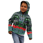 ANZAC Day Canberra Raiders Kid Hoodie Military Memorial Aboriginal Indigenous Art