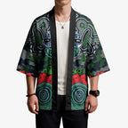 ANZAC Day Canberra Raiders Kimono Military Memorial Aboriginal Indigenous Art