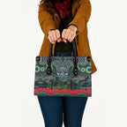 ANZAC Day Canberra Raiders Leather Bag Military Memorial Aboriginal Indigenous Art