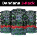 ANZAC Day Canberra Raiders Neck Gaiter Military Memorial Aboriginal Indigenous Art