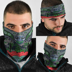 ANZAC Day Canberra Raiders Neck Gaiter Military Memorial Aboriginal Indigenous Art