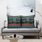 ANZAC Day Canberra Raiders Pillow Cover Military Memorial Aboriginal Indigenous Art