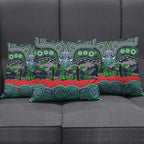 ANZAC Day Canberra Raiders Pillow Cover Military Memorial Aboriginal Indigenous Art
