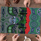 ANZAC Day Canberra Raiders Puzzle Military Memorial Aboriginal Indigenous Art